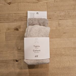 NWT H&M 2pk Baby Tights